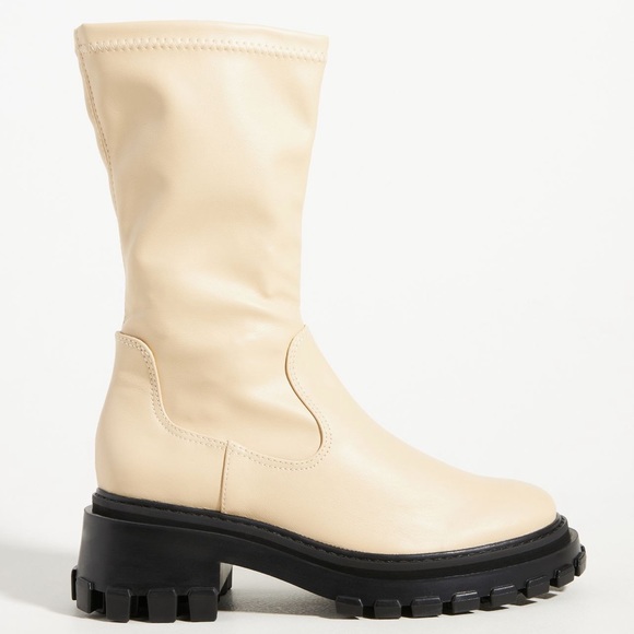 SCHUTZ Shoes - Schultz NWT, box/bag patent Nappa leather lug sole boots, Sz 7.5 and 8.5, zipper